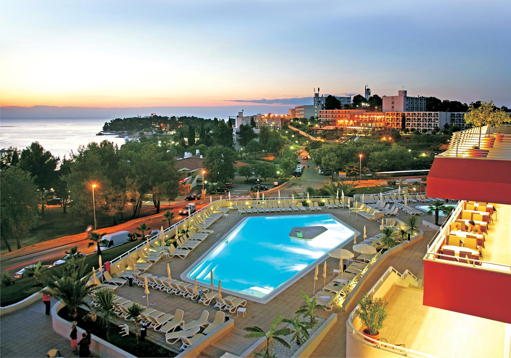 Hotel Albatros Plava Laguna ポレッチ エクステリア 写真