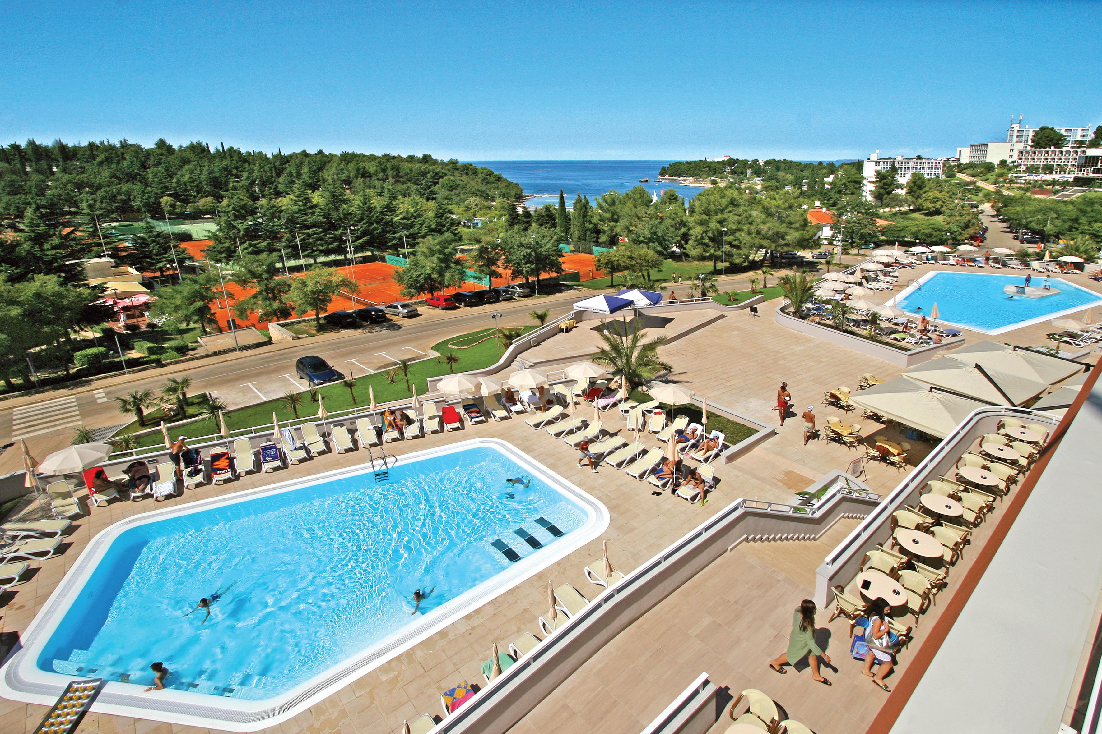 Hotel Albatros Plava Laguna ポレッチ エクステリア 写真